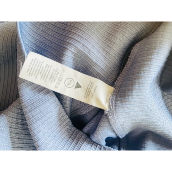 Balance Athletica / Vitality Light Blue Ribbed Leggings Sz 2X - Picture 3 of 5